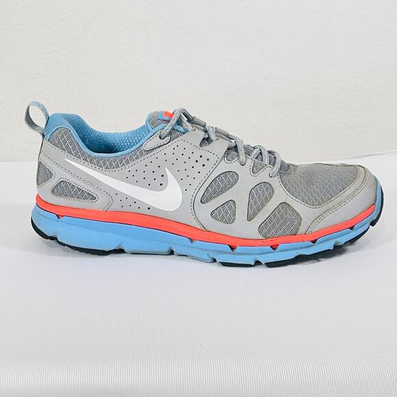 Nike Sneakers Womens 10 Running Shoes Grey Blue Flex Trail Shield 537696-004 - Picture 7 of 10